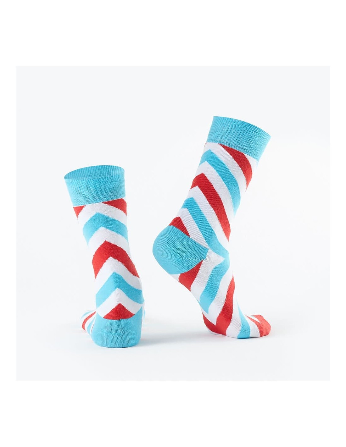 Women\'s socks with colorful stripes SD28 - Online store - Boutique